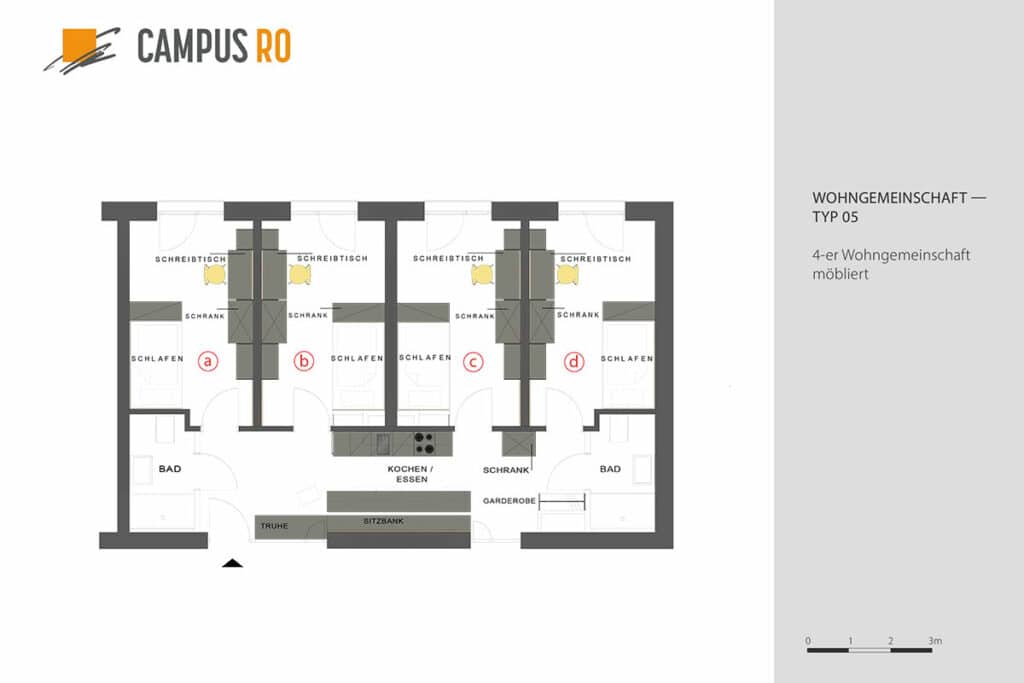 Campusro 4er Wg Typ 05