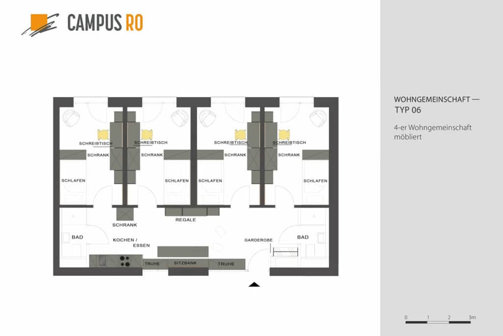 Campusro 4er Wg Typ 06